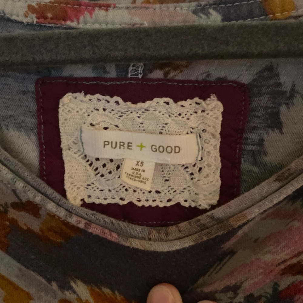 Pure + Good Floral Tee - Picture 3 of 4